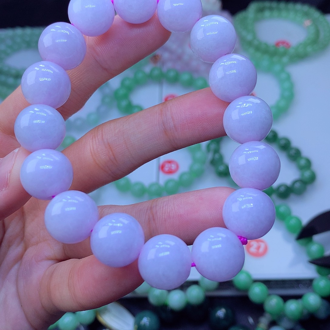 翡翠未镶嵌毛衣链