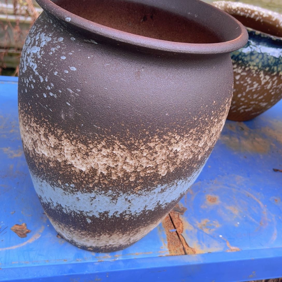 紫砂花盆高度36口径26
