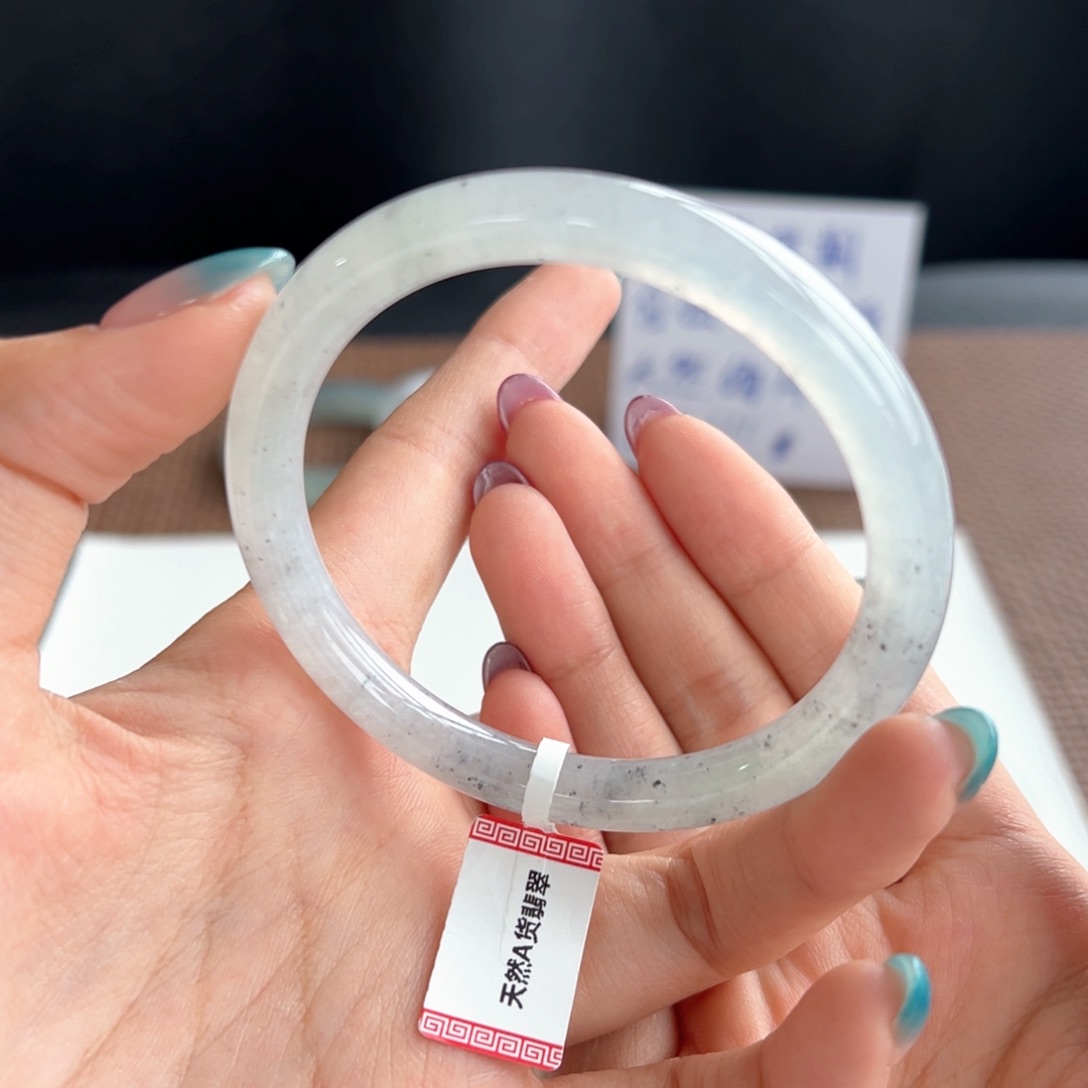 翡翠未镶嵌手镯15号 57.7