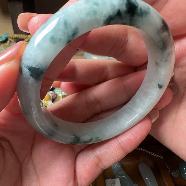 翡翠未镶嵌手镯翡翠990