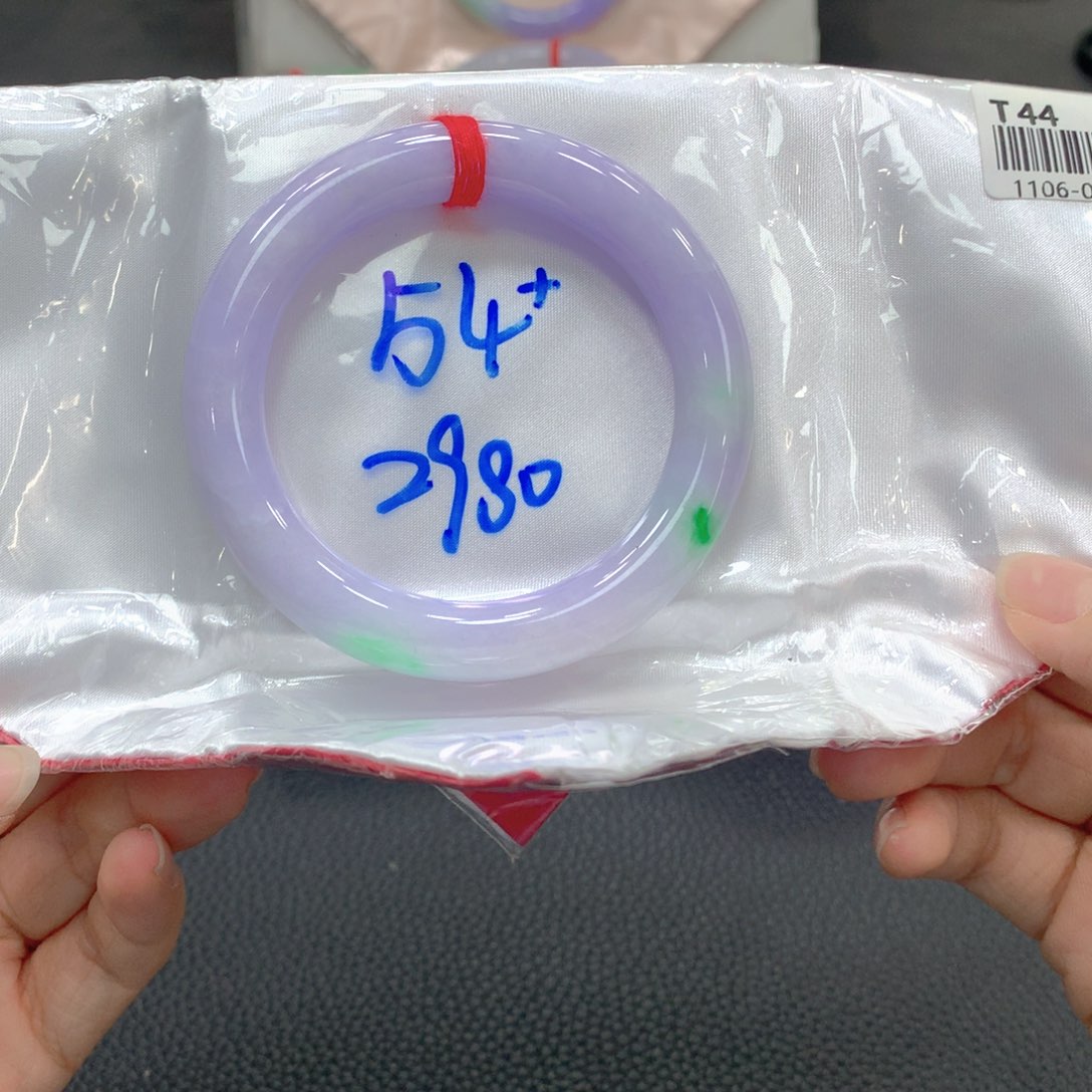 翡翠未镶嵌手镯7号