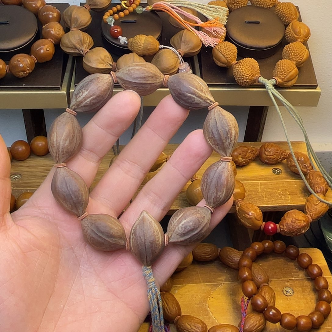 橄榄核手串/手链1.8紫气东来