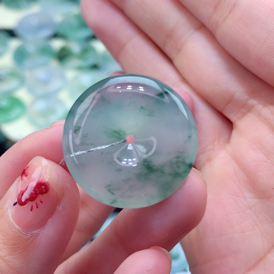 翡翠颈饰未镶嵌55翡翠25.1/6.1