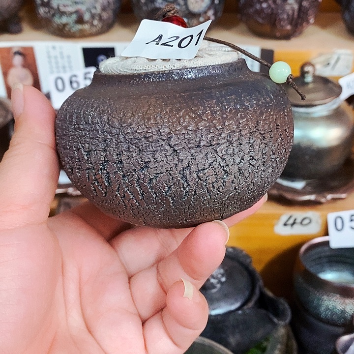 紫砂茶杯柴烧纯手工201