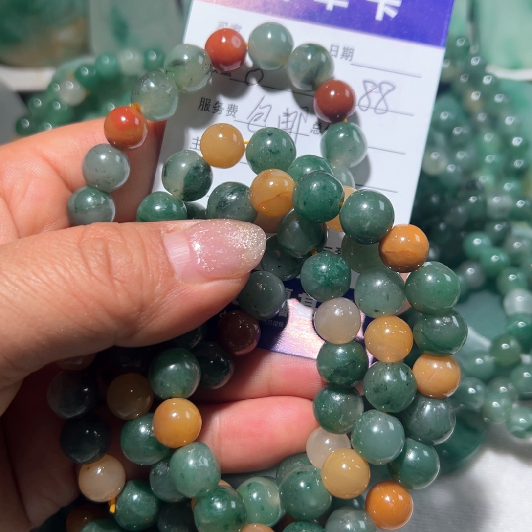 石英质玉手链未镶嵌