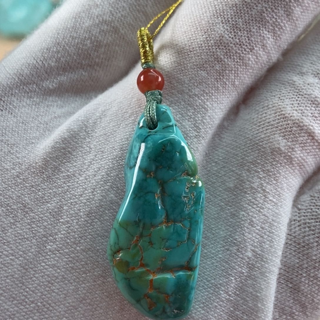 绿松石珠宝奇石未镶嵌