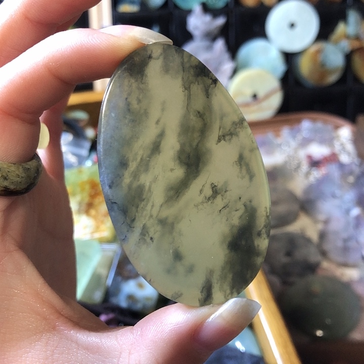 岫玉未镶嵌岫玉挂件