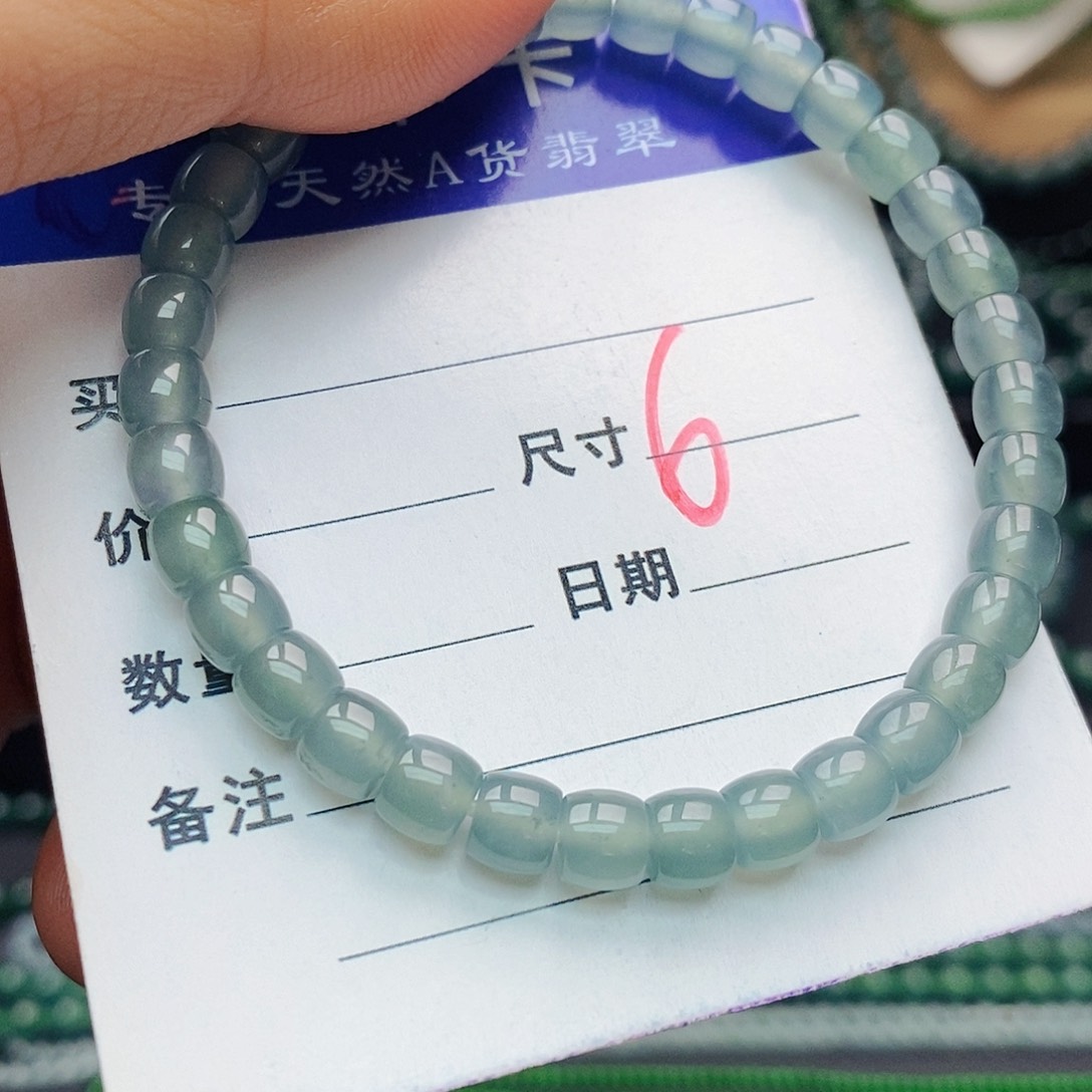 翡翠未镶嵌手链翡翠