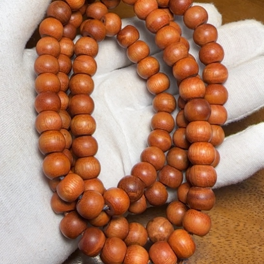 木全陈化老料把件串