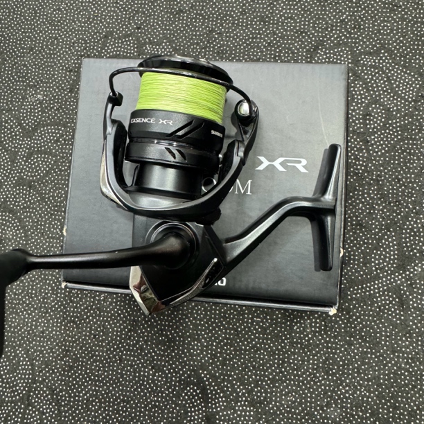 97#路亚纺车轮，黑武士xr c3000m轻微毛纹无磕碰齿感书盒齐全