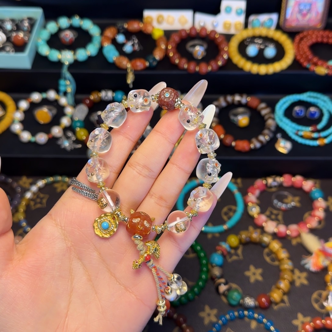 佳***轩白玉菩提吊坠好看