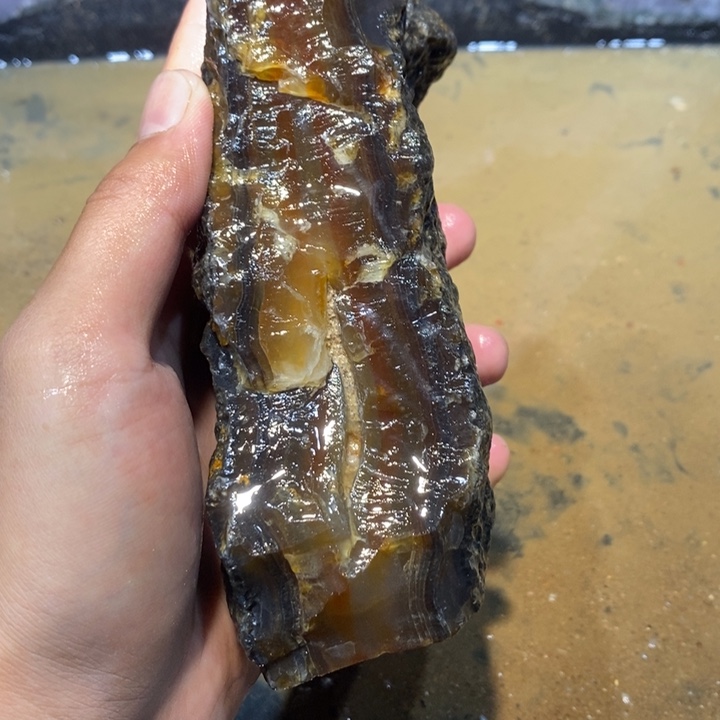 未镶嵌玛瑙/玉髓珠宝半成品