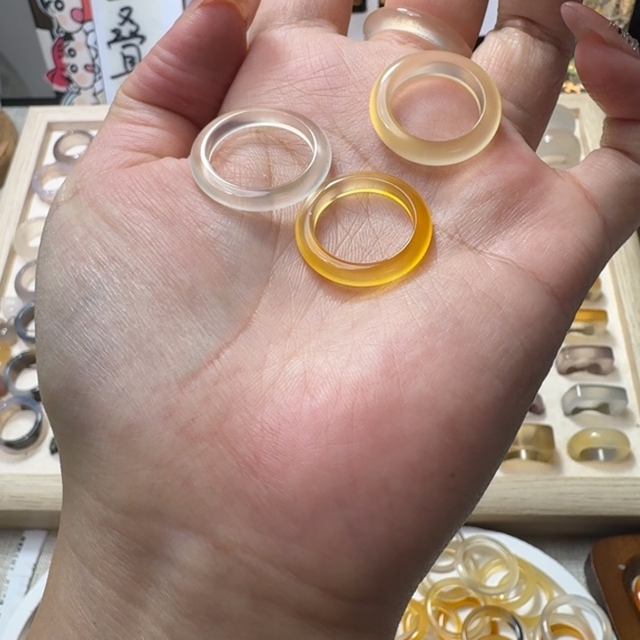 未镶嵌戒指玛瑙/玉髓797港11-12-17