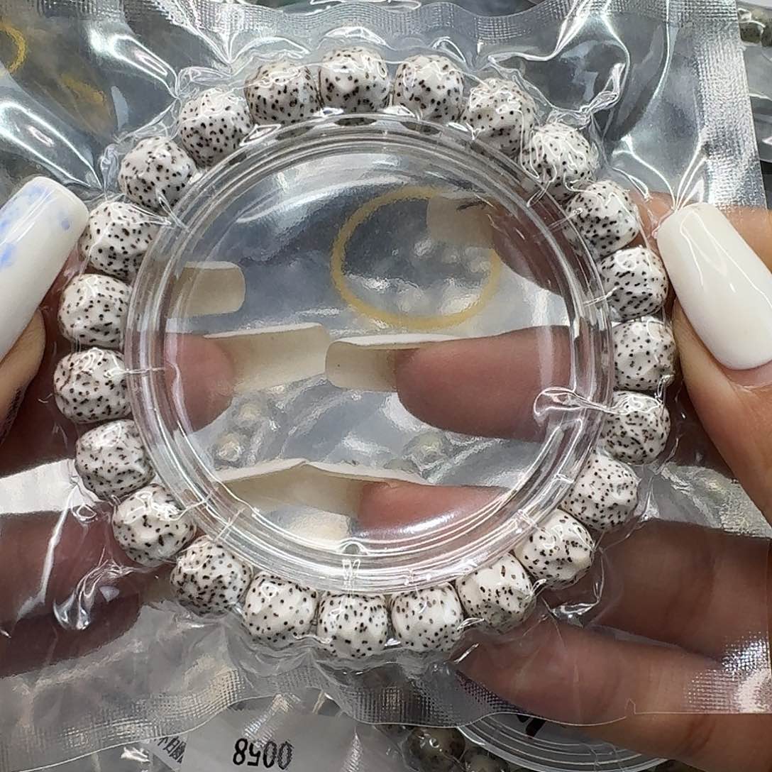 星月菩提手串121卓越白星月菩提无相10单