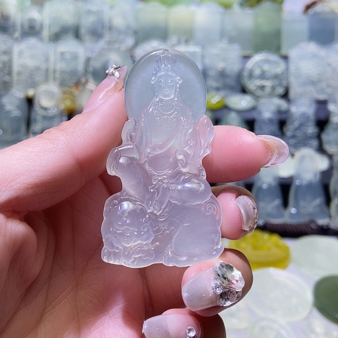 岫玉吊坠未镶嵌吊坠