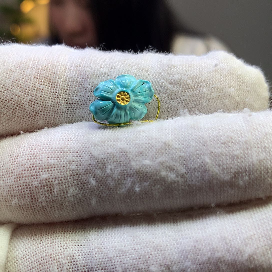 绿松石配饰未镶嵌