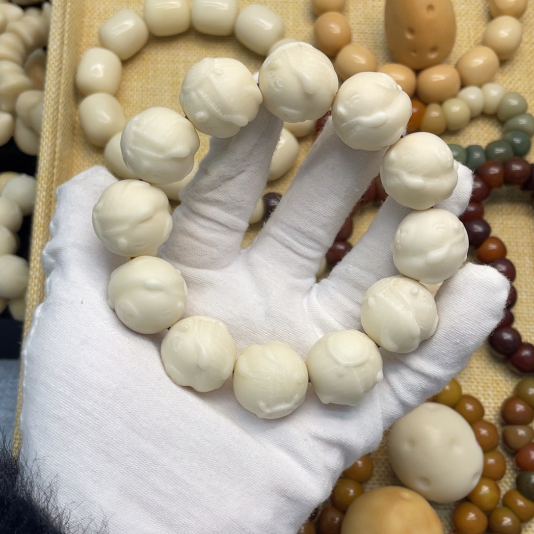 菩提根/象牙果吊坠20干磨瑕疵牙果卡皮吧啦398