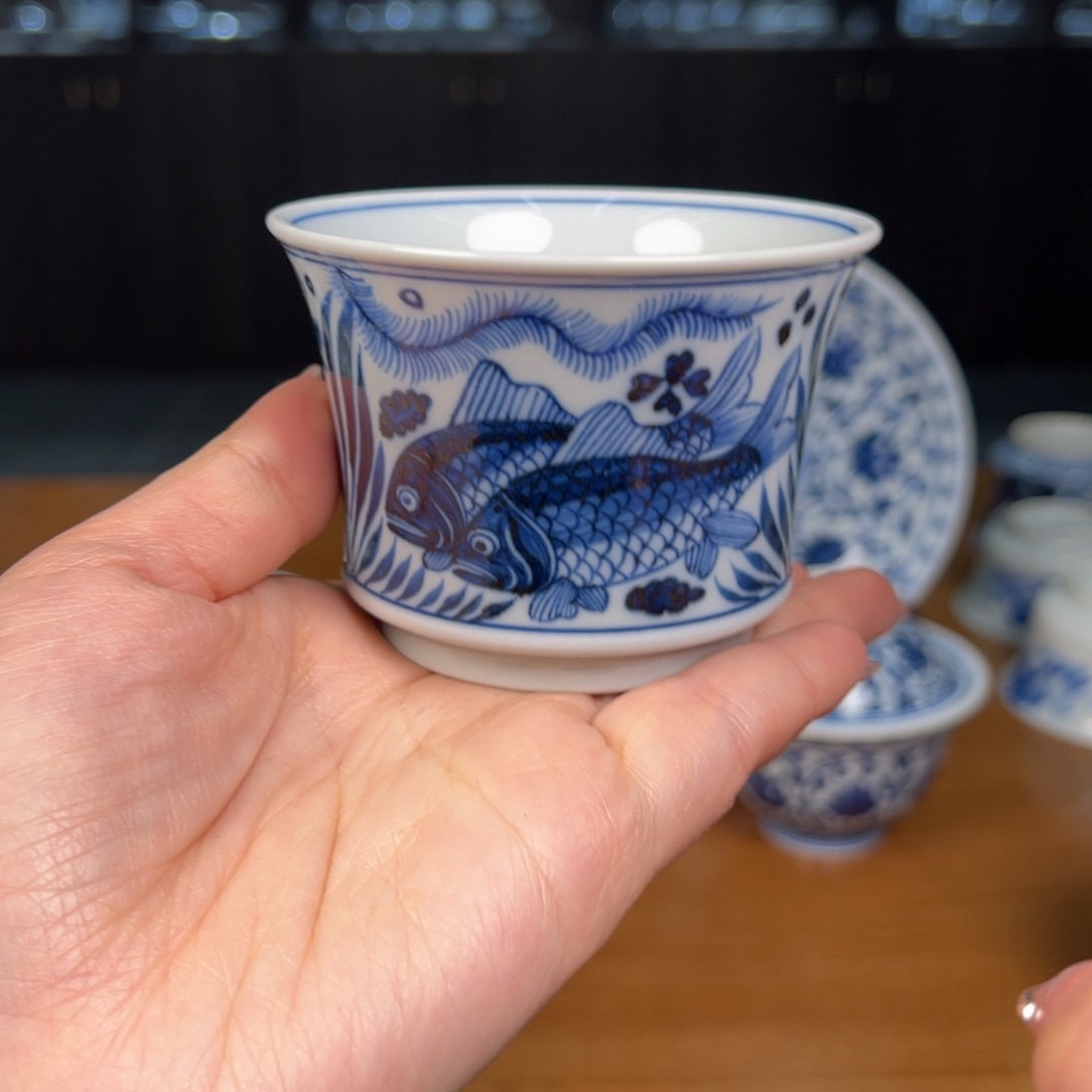 杯子景德镇陶瓷刘建锋窑