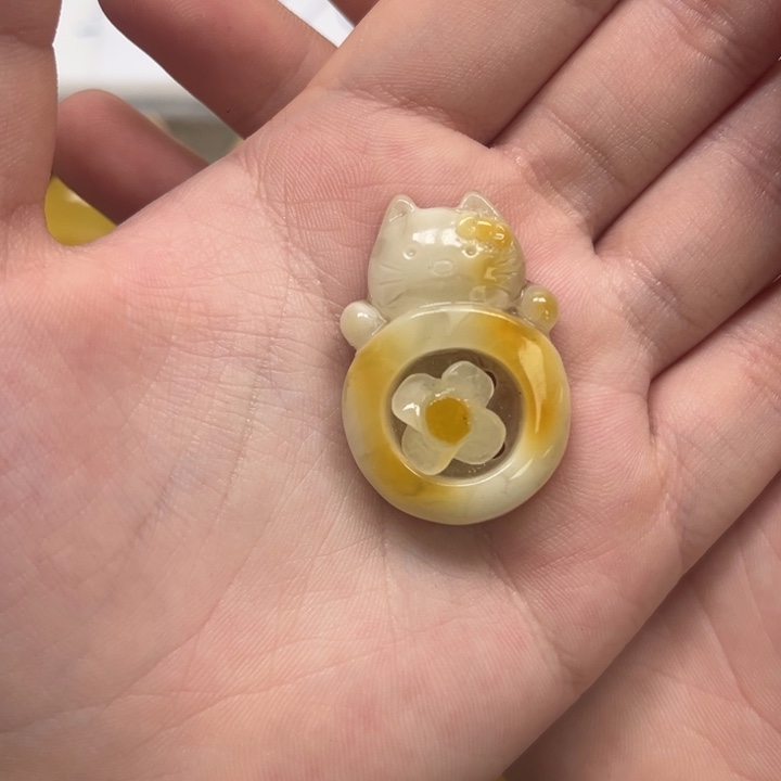 裸石琥珀未镶嵌天然蜜蜡配件