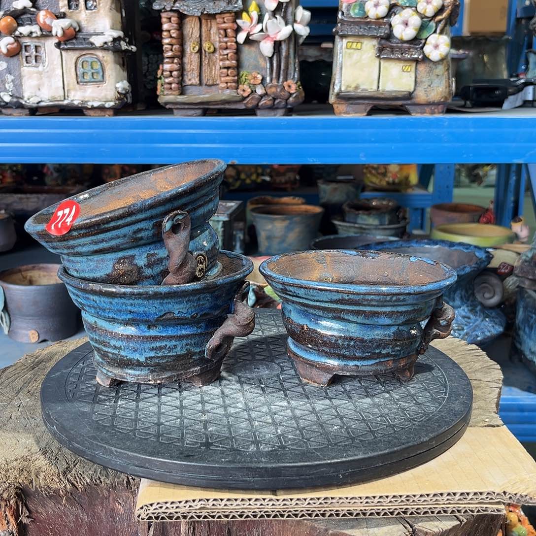 福利774 号陶然花器手工花盆工厂直销