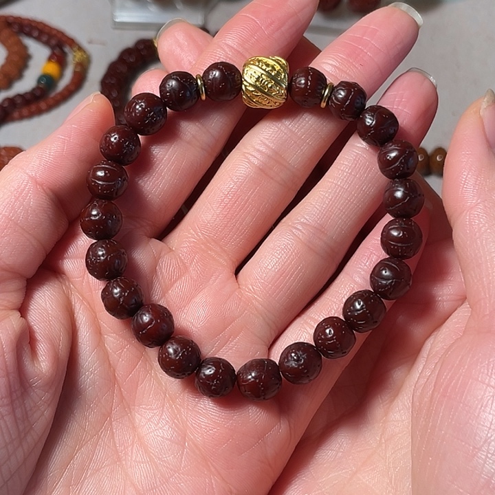 飞***菜金刚菩提手串吊坠