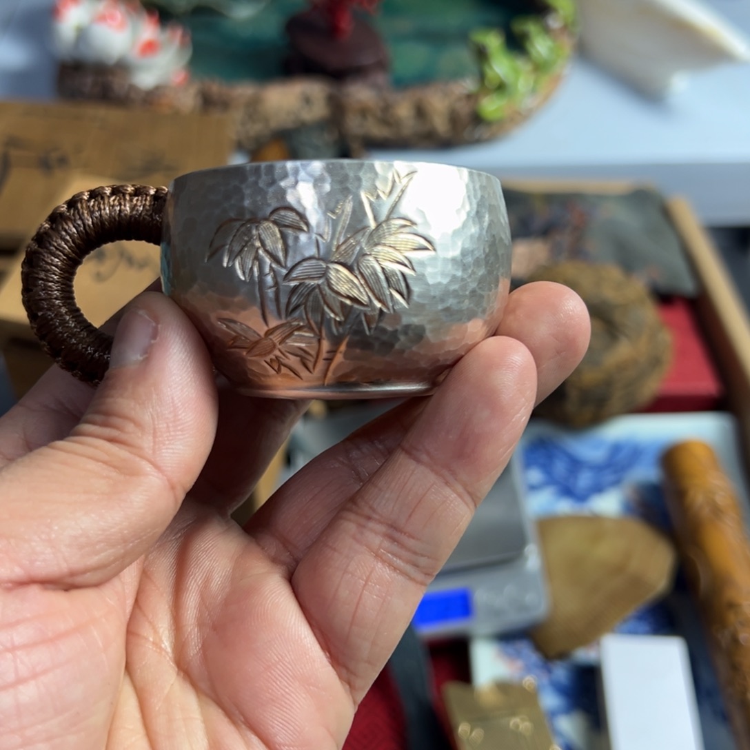 紫砂茶叶盒我家粉皮真好看啊