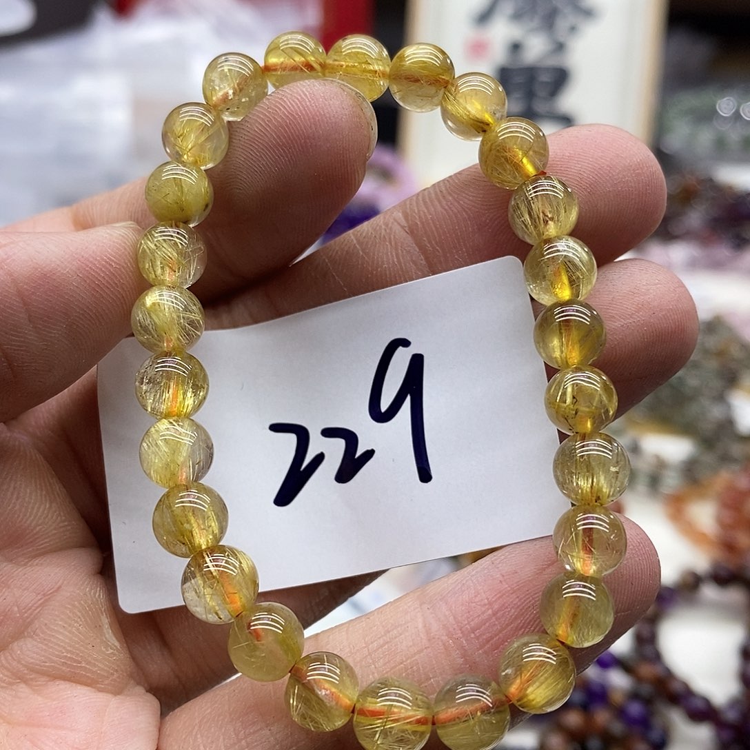 水晶手串未镶嵌天然