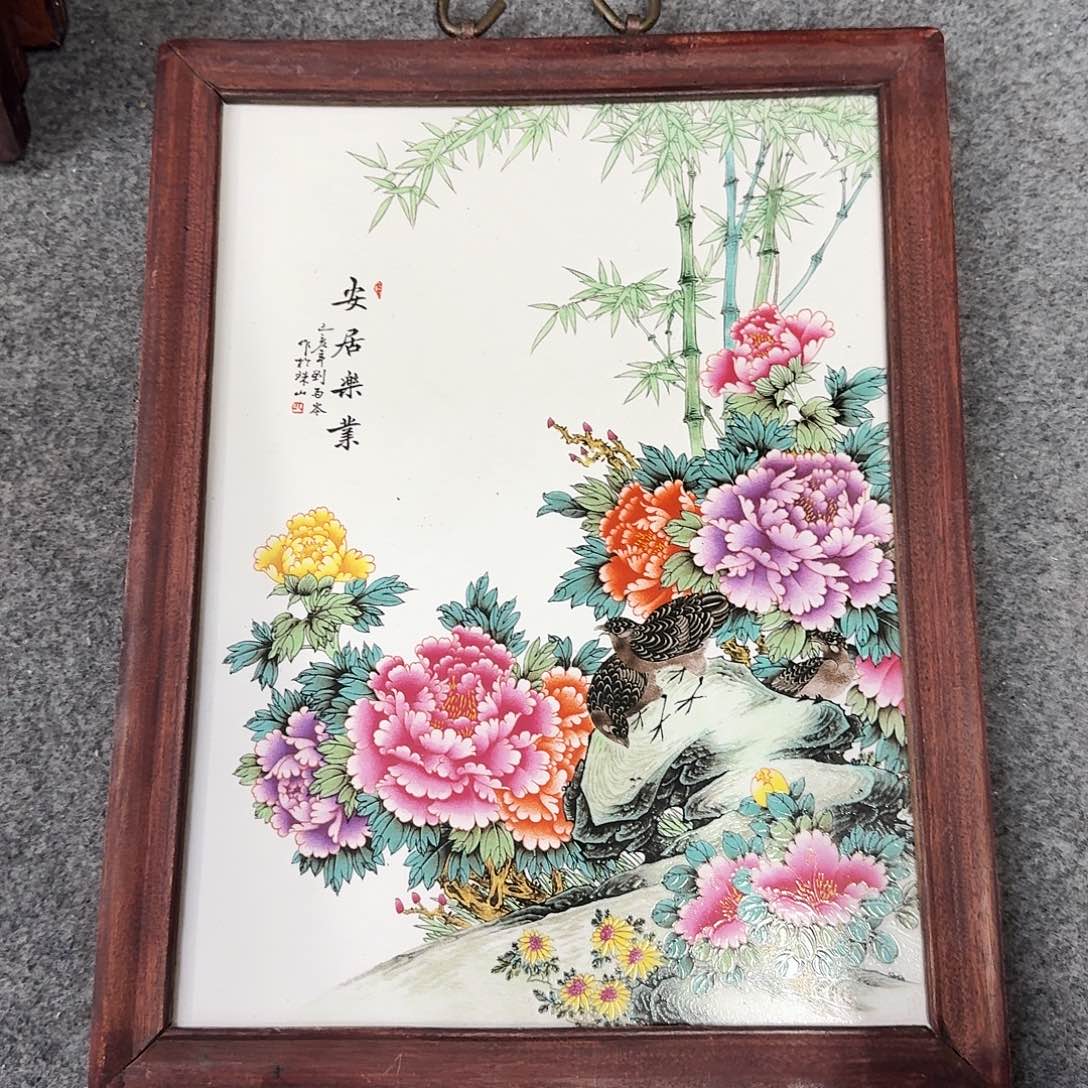 陶摆件瓷板画瓷板画