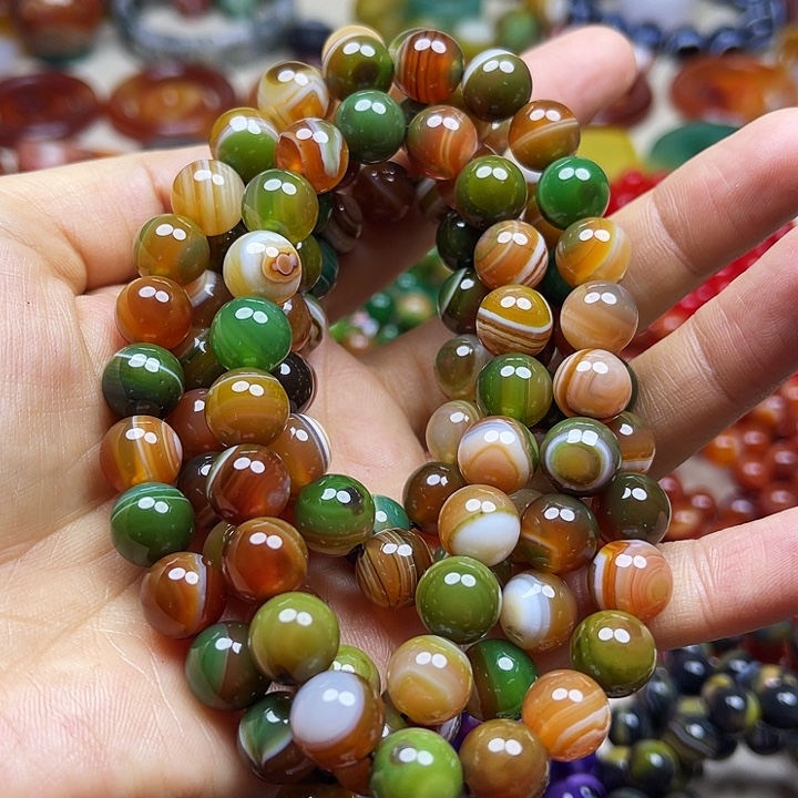 健***财玛瑙/玉髓未镶嵌颈饰