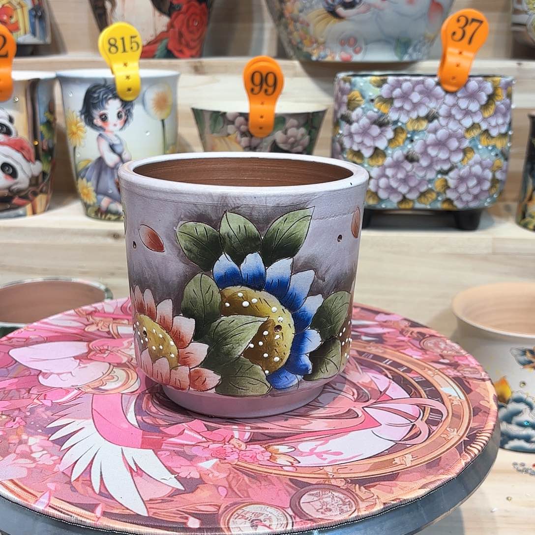 紫砂花盆手工花盆默认微瑕11/12