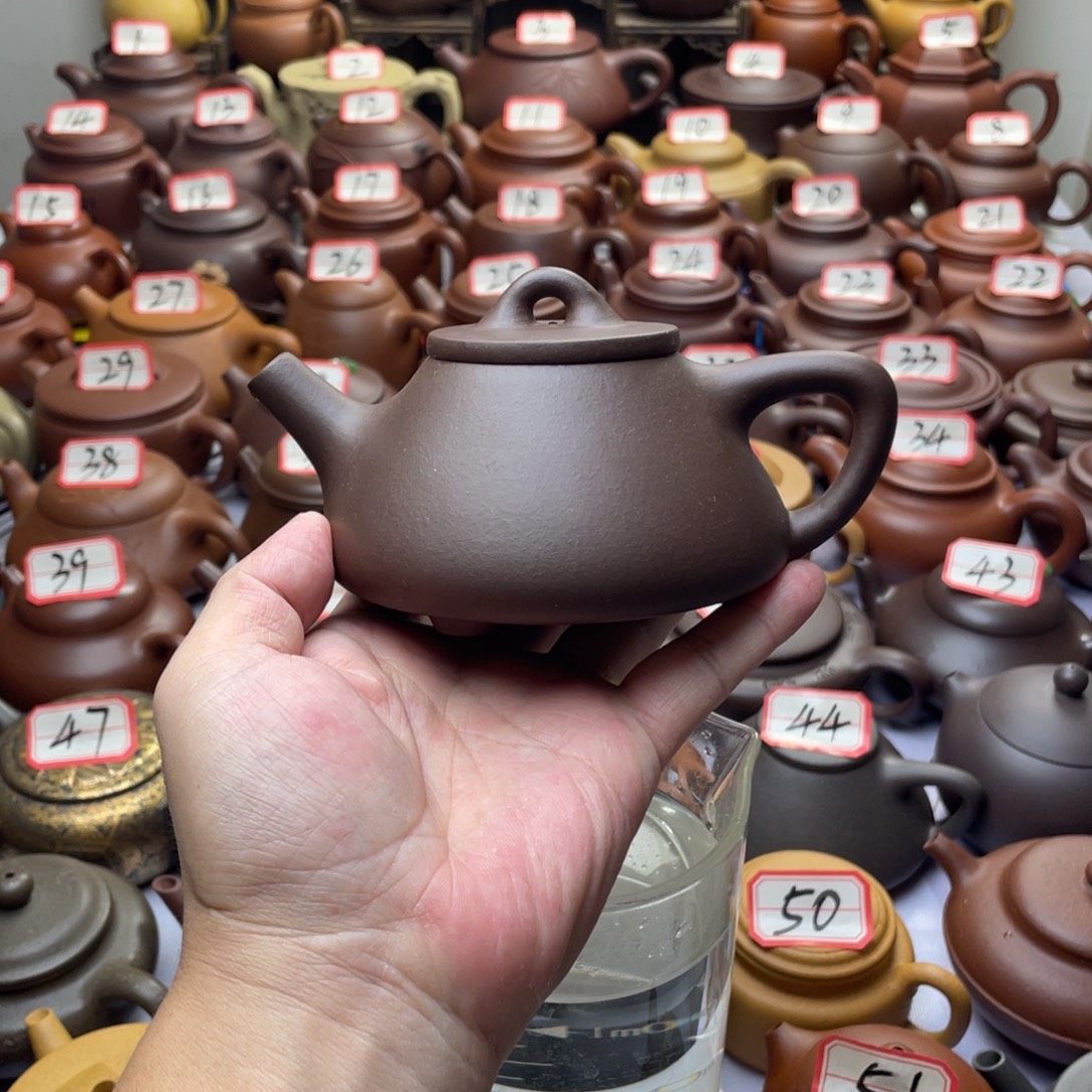 茶壶紫砂微瑕半手工