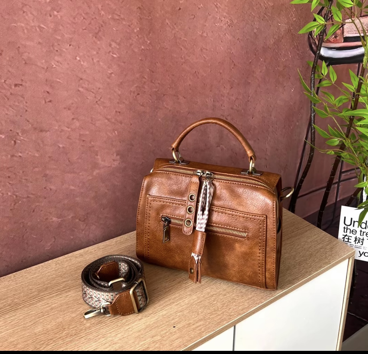 波士顿包单肩斜挎包女新款包包时尚软皮手提包休闲百搭枕头包2830