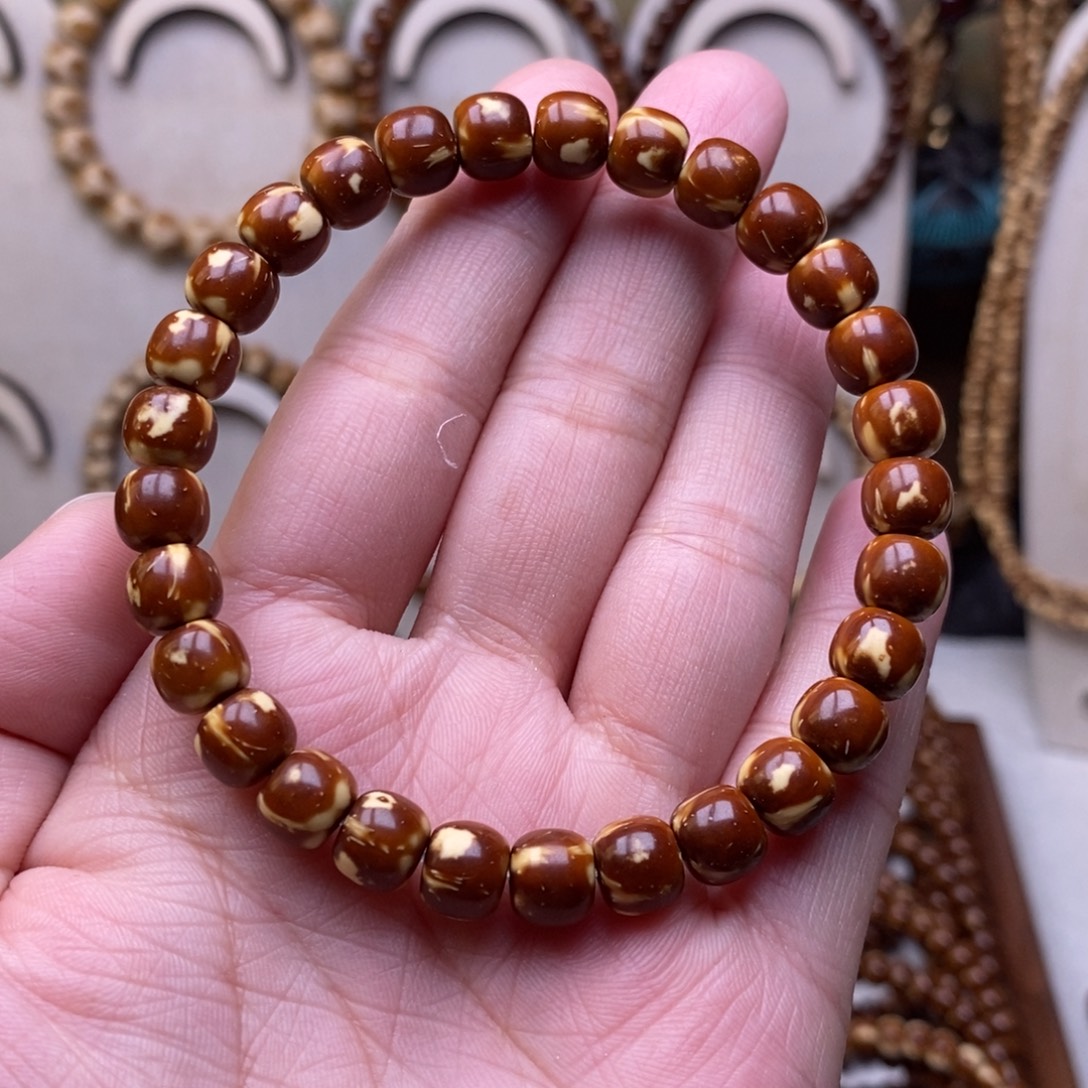 5***鲸紫金鼠手串精工鼠尖纯肉火焰87精挑