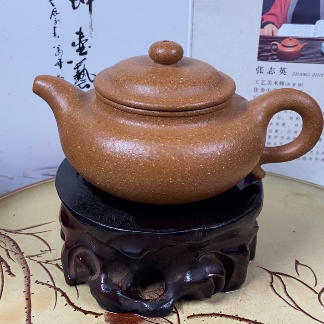 紫砂茶壶全手200 容量宜兴紫砂壶