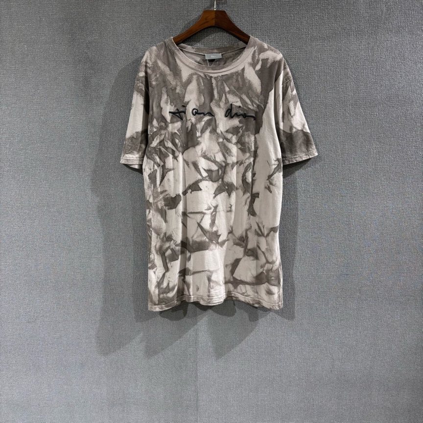 未使用 DIOR/迪奥 （pm）扎染短袖T恤 s码/9622