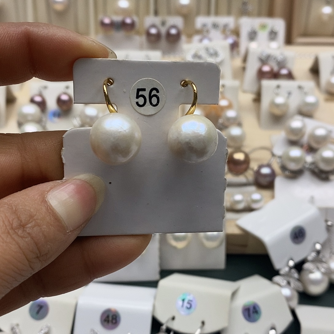 淡水珍珠颈饰银S925镶嵌