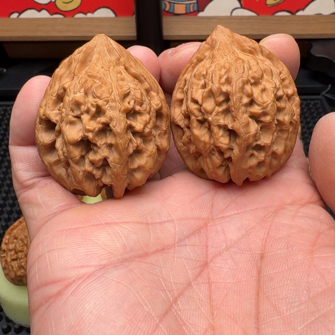 文玩核桃把件大沽石42