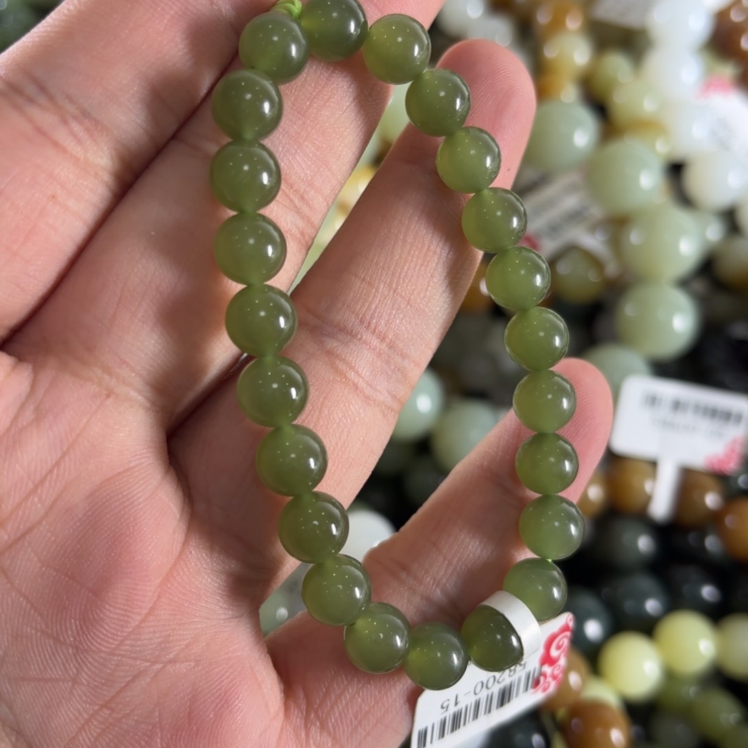 和田玉手链未镶嵌W34