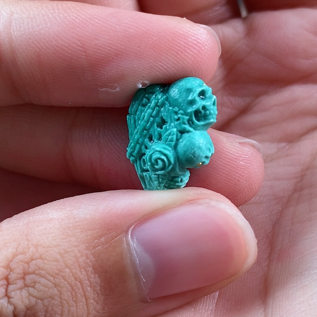 绿松石珠宝奇石未镶嵌