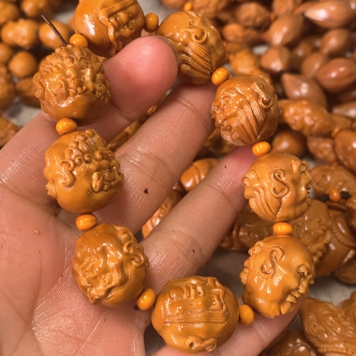 橄榄核手串/手链黑***.橄榄微瑕7号