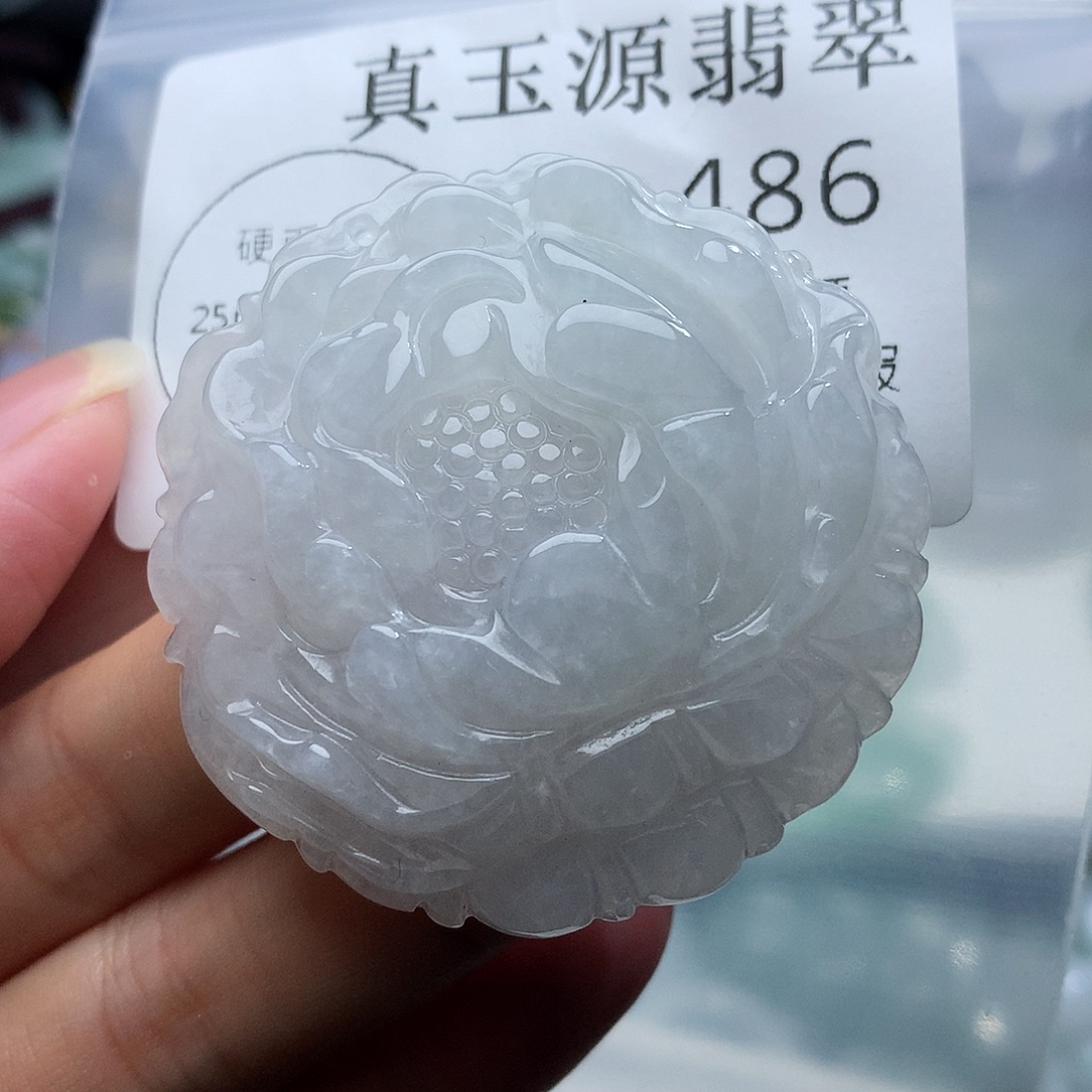 翡翠未镶嵌颈饰486