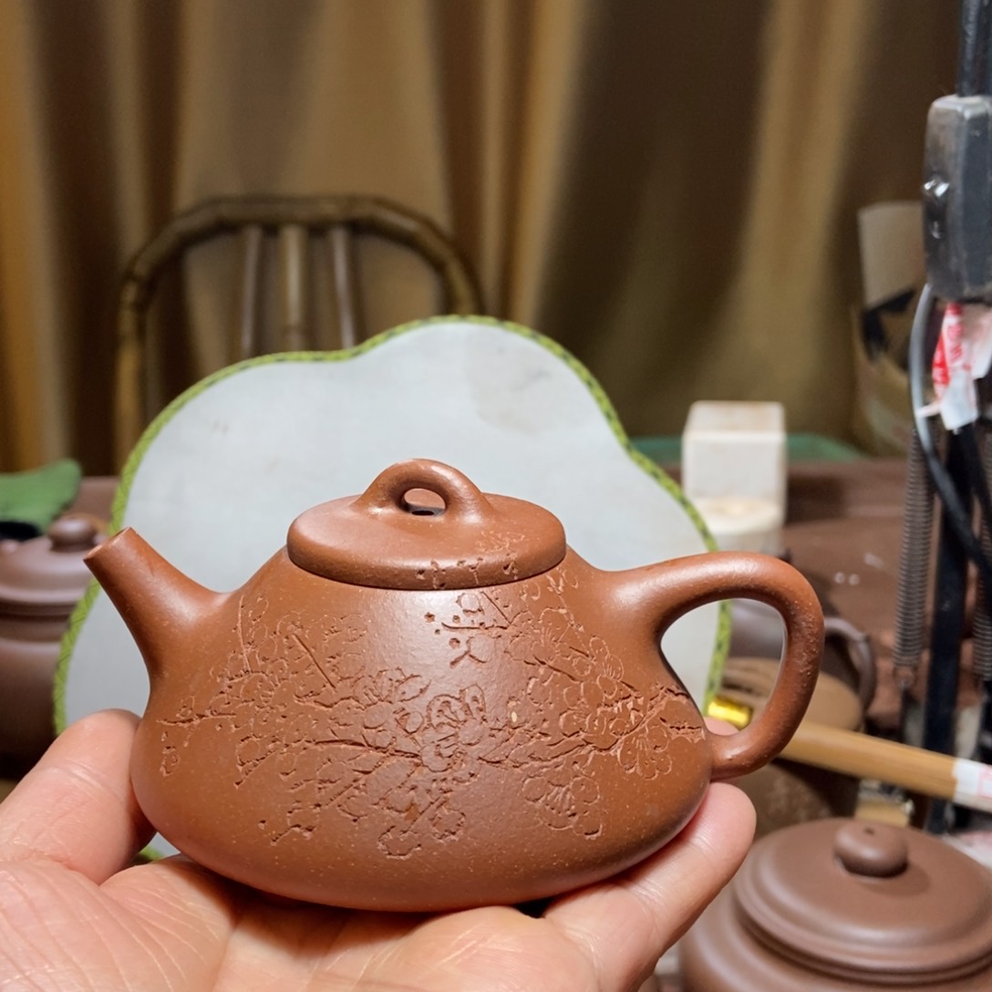 紫砂茶壶秋**?123456789