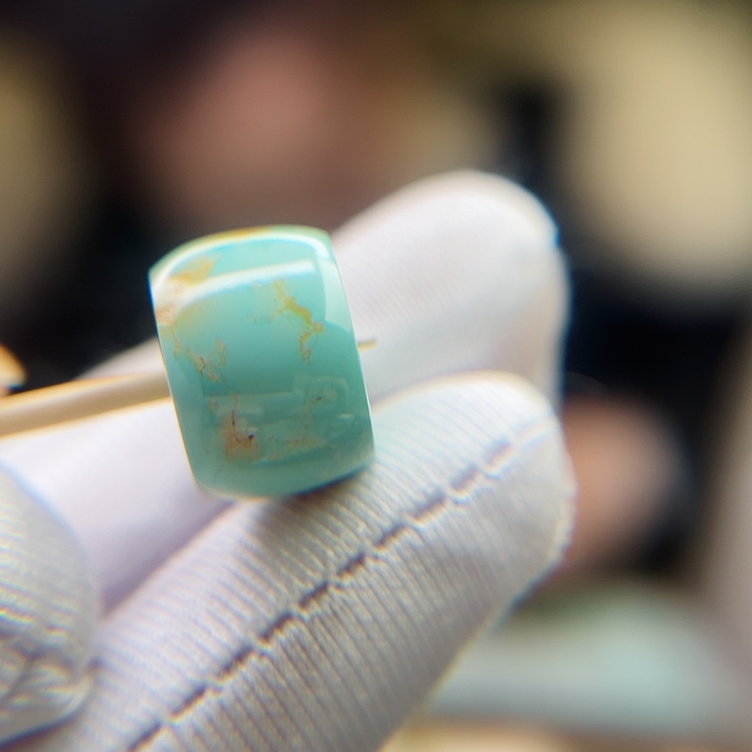 绿松石珠宝奇石未镶嵌14.4