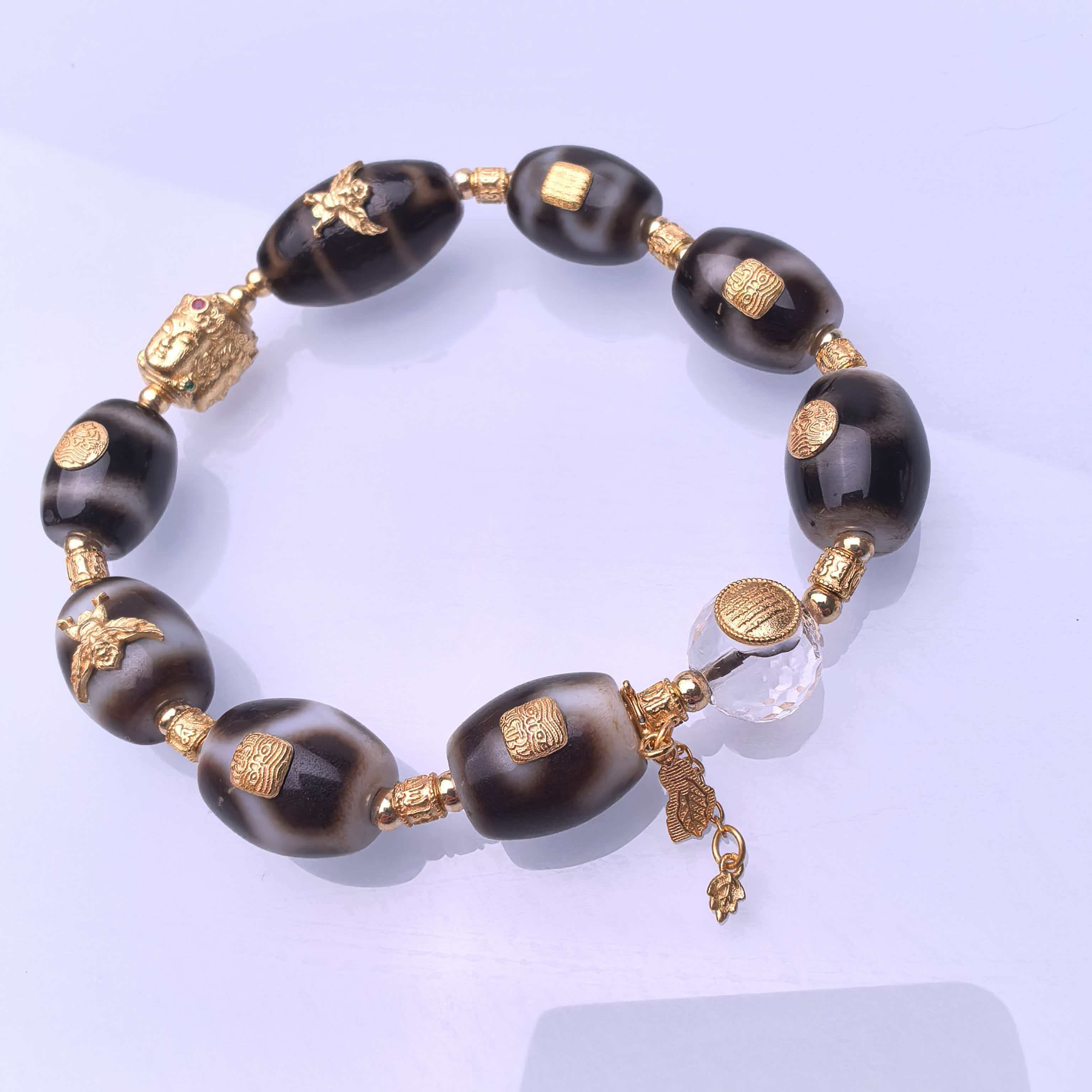 岚宫措｜多宝天珠手链 G323