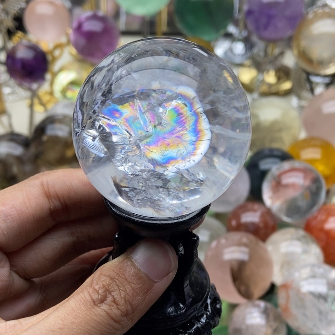 水晶摆件未镶嵌杀***尾水晶
