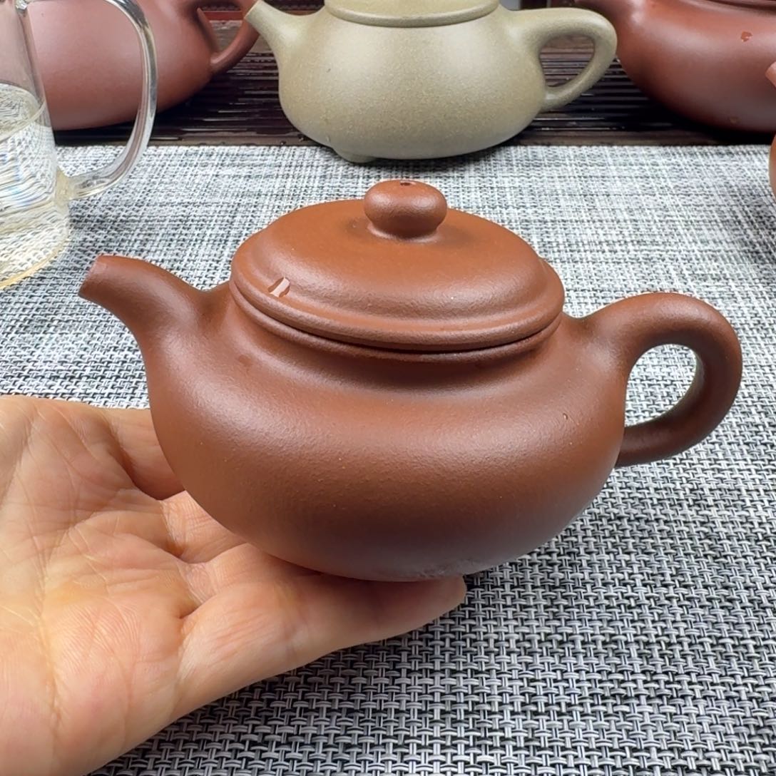 紫砂茶壶200cc紫砂壶紫泥