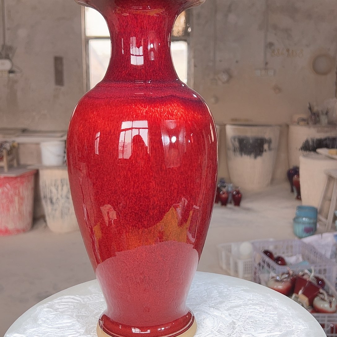 摆件郑家钧窑摆件微