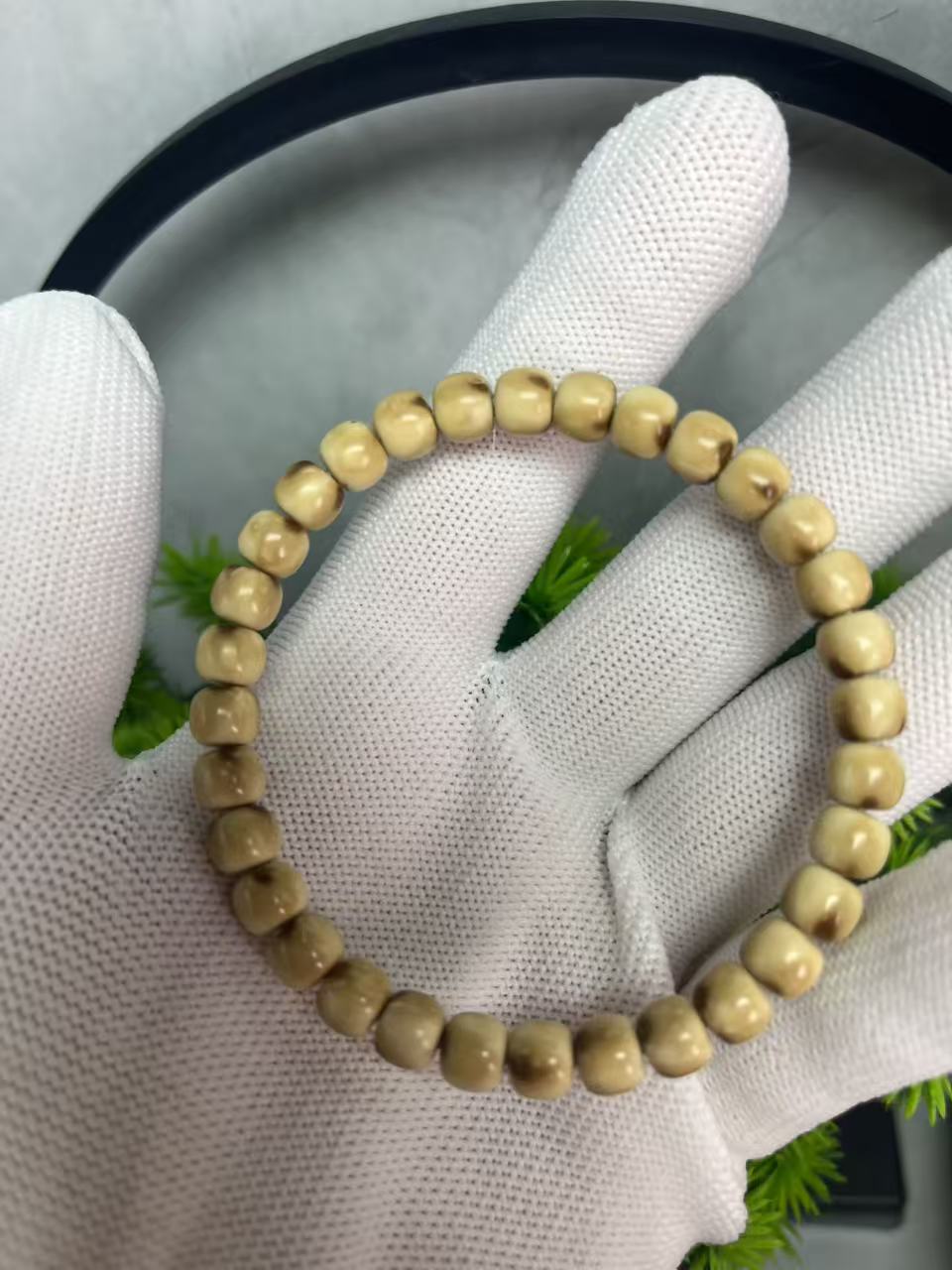 紫金鼠鼠尖纯肉奶油小馒头花皮无气孔高油性密度手串7*6盘玩文玩