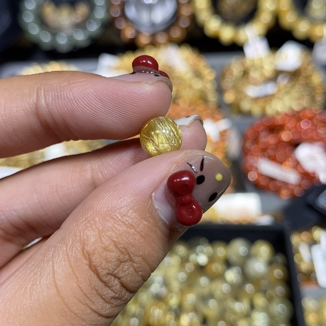 玉***蝶未镶嵌手链水晶琪