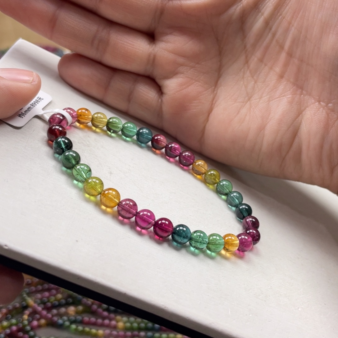 碧玺手串未镶嵌6mmmmmmmmmmmmmmmmmmmmm